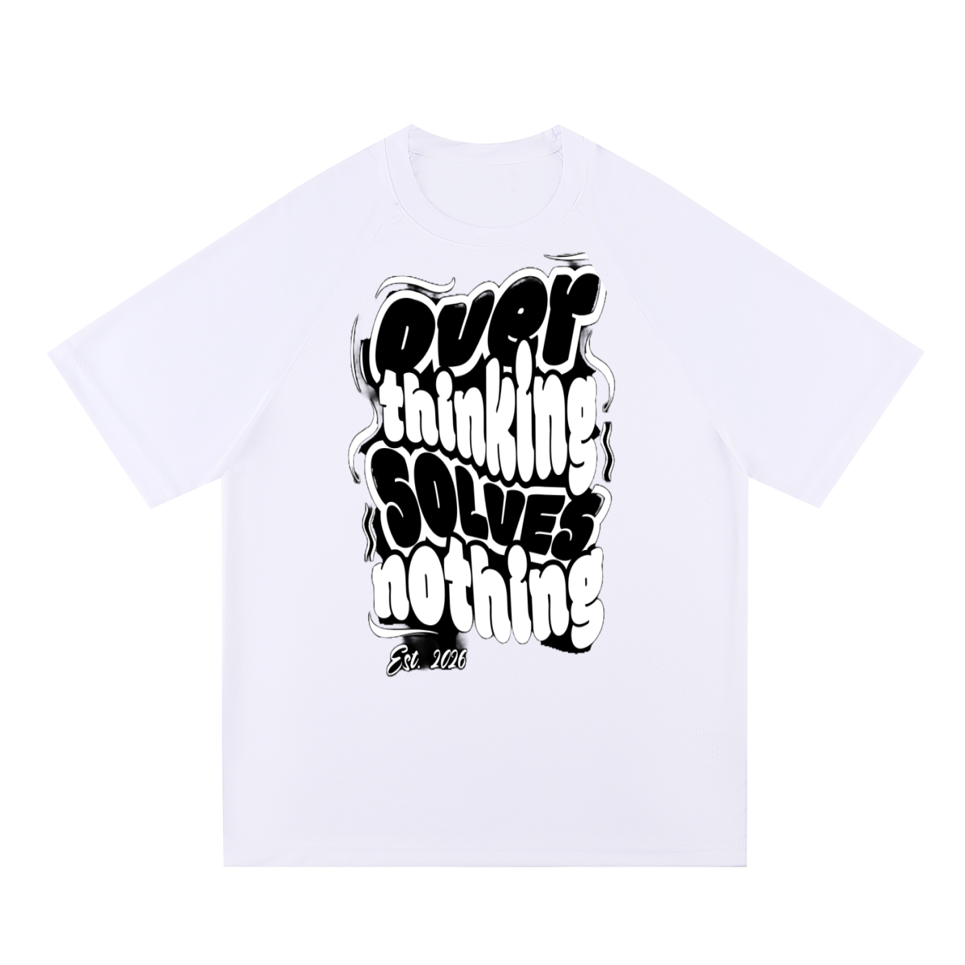 Raglan Sleeve Mesh T-Shirt
