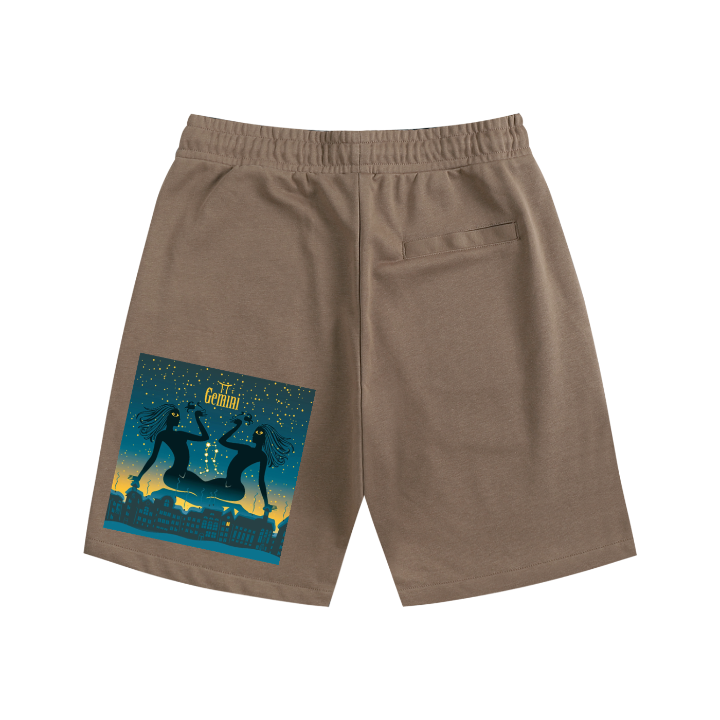 Essential zodiac sign Cotton Shorts